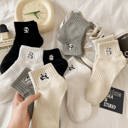 Chaussettes pour Femme - Panda - 1 paire - Mon Repos Mérité