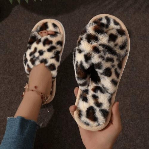Chaussons Femme | CozyFeet léopard
