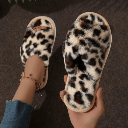 Chaussons Femme | CozyFeet léopard