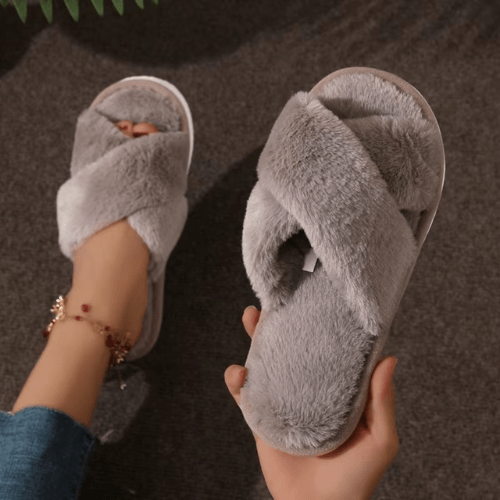 Chaussons Femme | CozyFeet marron
