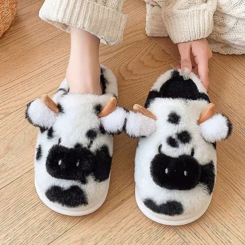 Chaussons Femme | Vache - Mon Repos Mérité