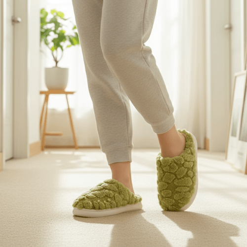 Chaussons pour Femme | Velours Cosy - Mon Repos Mérité