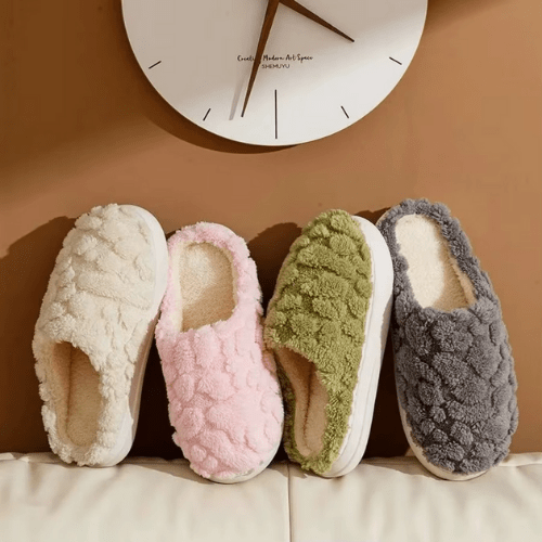 Chaussons pour Femme | Velours Cosy - Mon Repos Mérité