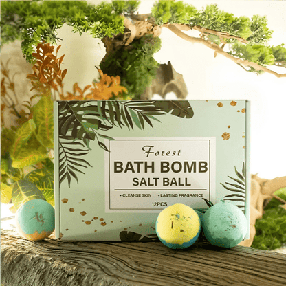 Coffret Bombe de Bain | SensOasis™ - 12pcs - Mon Repos Mérité