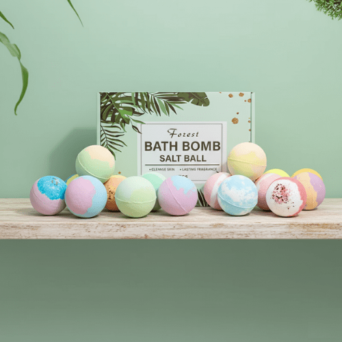 Coffret Bombe de Bain | SensOasis™ - 12pcs - Mon Repos Mérité