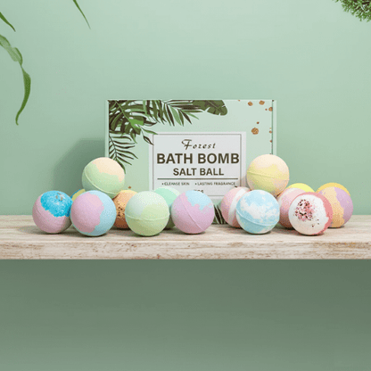 Coffret Bombe de Bain | SensOasis™ - 12pcs - Mon Repos Mérité