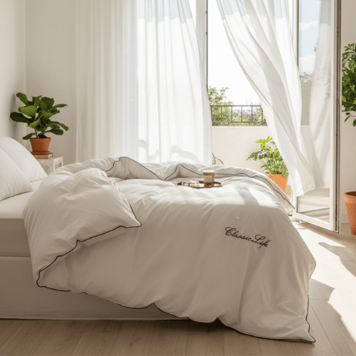 Couette d'Été 100% Naturelle - Soie de Mûrier - Mon Repos Mérité