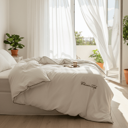 Couette d'Été 100% Naturelle - Soie de Mûrier - Mon Repos Mérité