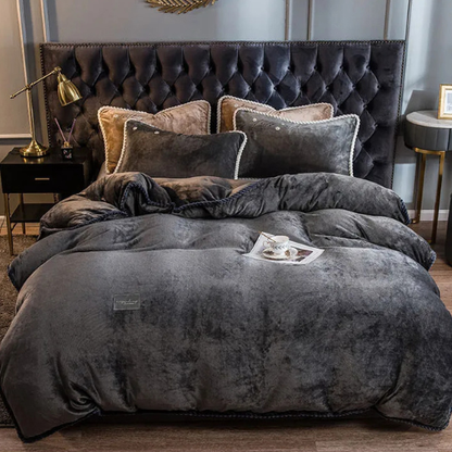 couette lestée apaisante détachable noir