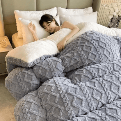 couette lestée dreamrest gris