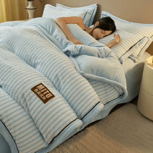 Couette Lestée Rayée | BestSleep™ - 7kg - Mon Repos Mérité