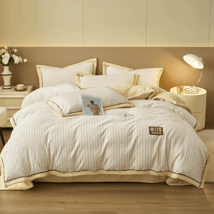 Couette Lestée Rayée | BestSleep™ - 7kg - Mon Repos Mérité