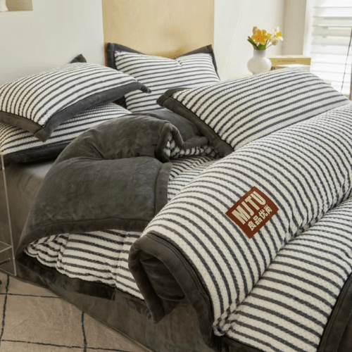 Couette Lestée Rayée | BestSleep™ - 7kg - Mon Repos Mérité