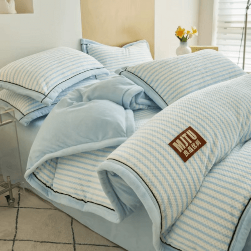 Couette Lestée Rayée | BestSleep™ - 7kg - Mon Repos Mérité