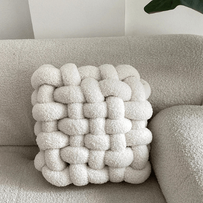 Coussin Décoratif Blanc - Mon Repos Mérité
