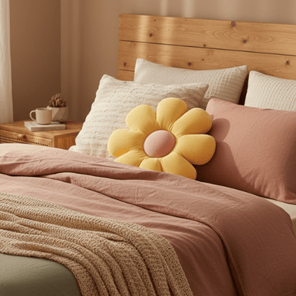 Coussin Marguerite - Mon Repos Mérité