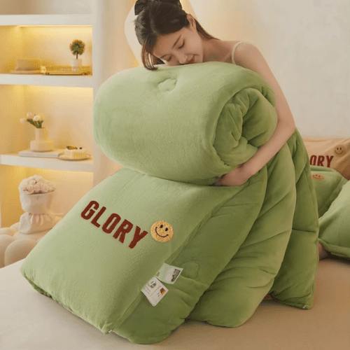 couverture lestée GloryNest vert