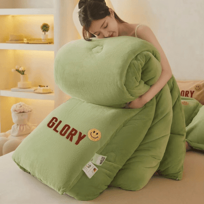 couverture lestée GloryNest vert