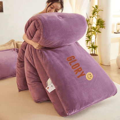 couverture lestée GloryNest violet