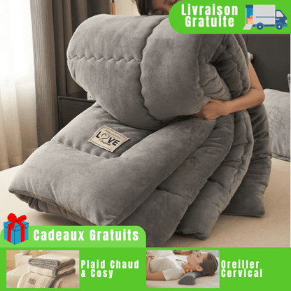 Couverture Lestée | LoveSleep™ + 2 Cadeaux Gratuits - Mon Repos Mérité