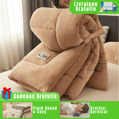 Couverture Lestée | LoveSleep™ + 2 Cadeaux Gratuits - Mon Repos Mérité