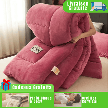 Couverture Lestée | LoveSleep™ + 2 Cadeaux Gratuits - Mon Repos Mérité