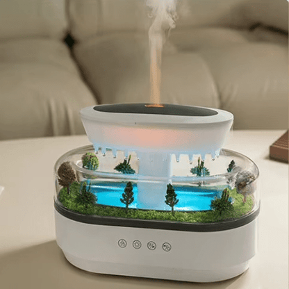 Diffuseur aux Huiles Essentielles - Pluie + Bruit Blanc - Mon Repos Mérité