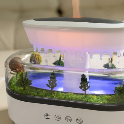 diffuseur aux huiles essentielles simulateur de pluie