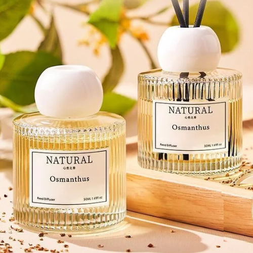 Diffuseur de Parfum à Roseaux fleuri