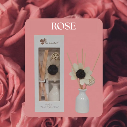 diffuseur natural parfum de rose