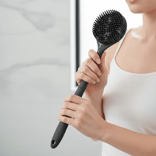 Ensemble Brosse pour le Corps Noir - 4pcs - Mon Repos Mérité