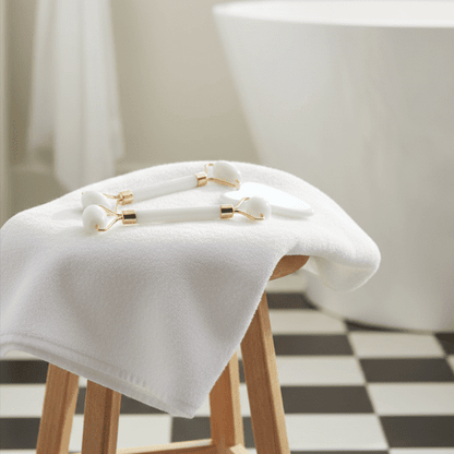 Ensemble Gua Sha Visage Blanc - 3pcs - Mon Repos Mérité