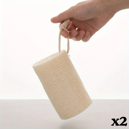 ensemble loofah naturel 2pcs