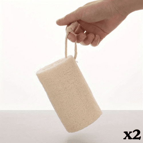 Ensemble Loofah Naturel - 2pcs - Mon Repos Mérité