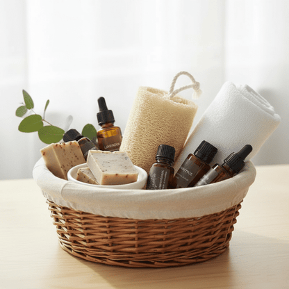 Ensemble Loofah Naturel - 2pcs - Mon Repos Mérité