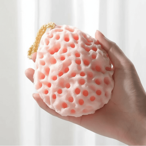 Éponge de Bain | SoftCheese™ - Mon Repos Mérité