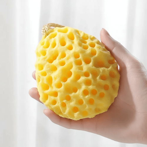 Éponge de Bain | SoftCheese™ - Mon Repos Mérité