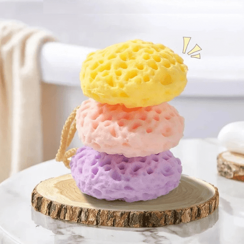 Éponge de Bain | SoftCheese™ - Mon Repos Mérité
