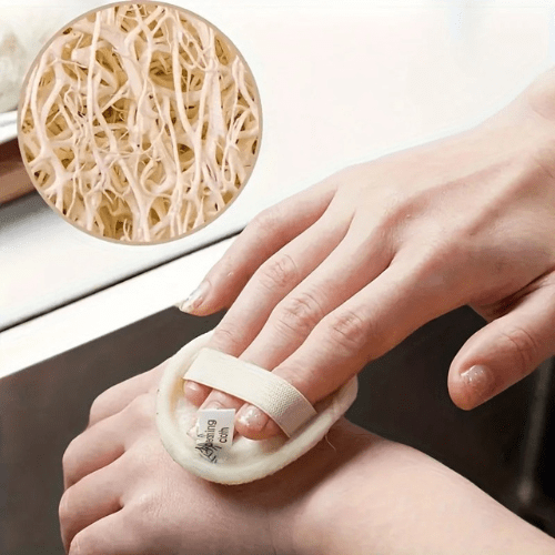 Éponge Luffa Visage - 3pcs - Mon Repos Mérité