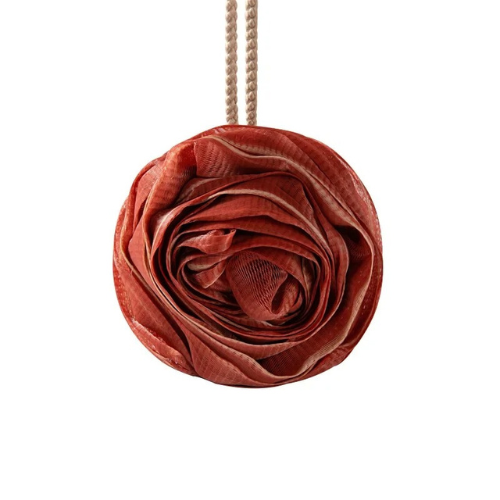  fleur de douche rose rouge