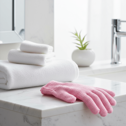 Gant Exfoliant 5 Doigts pour le Corps - Mon Repos Mérité