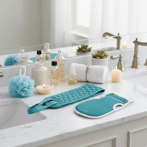 Gant Exfoliant Corps Complet | Kit 3 - en - 1 - Mon Repos Mérité