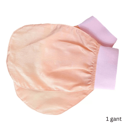 Gant Exfoliant Soie Rose - Mon Repos Mérité