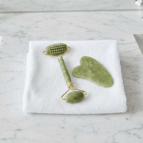 Gua Sha Naturel Vert - Mon Repos Mérité