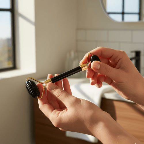 Gua Sha Visage Noir - 2pcs - Mon Repos Mérité