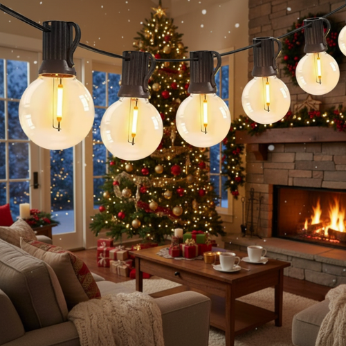 guirlande guinguette ronde de noël