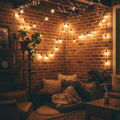 guirlande guinguette ronde intérieure