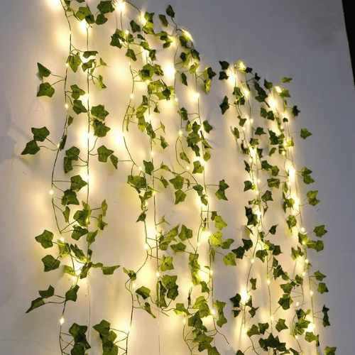 Guirlande Lumineuse avec Feuilles - Mon Repos Mérité