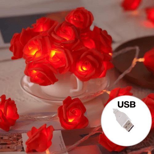 Guirlande Lumineuse Chambre - Rose 3/6/10M - Mon Repos Mérité