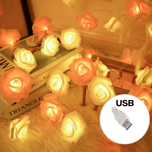 Guirlande Lumineuse Chambre - Rose 3/6/10M - Mon Repos Mérité